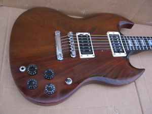 1974 GIBSON SG STANDARD USA - UNIQUE WOOD GRAIN