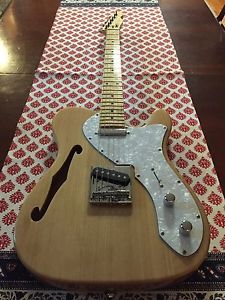 WOODY JAMES HAND MADE GUITAR kent Canton Ohio Custom Luthier Woodruff L