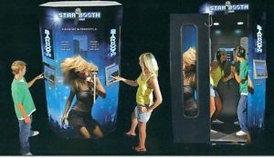 StarBooth Fully Automatic Karaoke/Freestyle recording booth (pay per use studio)