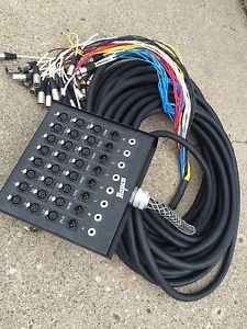 Rapco Pro Series 40 Channel, 32x8 Snake W XLR returns