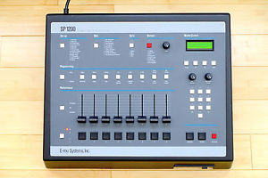 Emu SP1200 Vintage Sampling Drum Machine Reissue Serviced SP-1200 12 + Disks