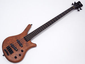 Free Shipping Used Warwick Thumb Bass Neck Through 4st Natural Oil Finish Bass