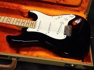 Fender USA Eric Clapton Stratocaster Blackie w/Noiseless PU F/S Used #G149