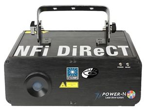 CR-TEC RGB Power N Laser 5 Output Types Animation DMX ILDA Grating Party Club DJ