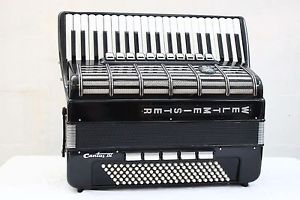 Accordion Weltmeister Cantus IV 120 Bass Akkordeon Black Cassotto + Case TOP!!!