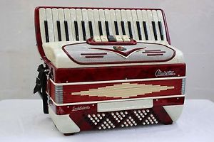 Accordion Marotta Castelfidardo 96 bass Italy 4 sets of reeds  Fisarmonica LMMH