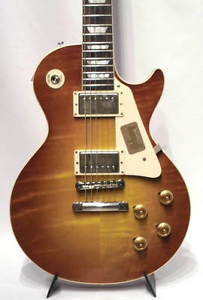 Gibson Custom Shop 1958 Les Paul Plaintop Reissue VOS / Sunrise Tea Burst Guitar