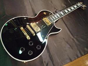 Free Shipping Gibson Custom Shop 2016 Modern Era Les Paul Custom Ebony Guitar