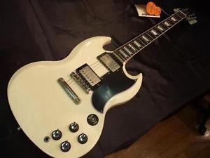 Free Shipping Gibson Custom Shop SG Standard Reissue VOS 2014 Spec Classic White