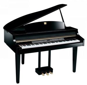 Yamaha Clavinova CLP295GP Digital Grand Piano, Ebony
