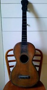 Vintage guitar for antique collectors