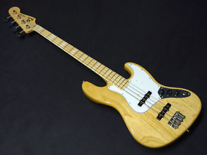 Free Shipping Used Fender Japan Exclusive Classic 70s Jazz Bass Maple Nat