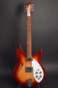 RICKENBACKER 330 Fireglo FG w/HardCase FreeShipping From Japan Used #G432