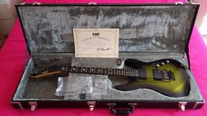 ESP KH-2SE GreenBurst Kirk Hammett Metallica Signature Limited Edition 100pieces