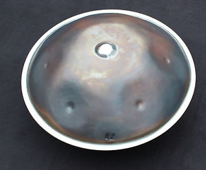 Handpan Baur&Brown D-Minor 440Hz Edelstahl Stainless Steel D-moll