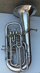 VERY RARE HENRY DISTIN DOUBLE BELL EUPHONIUM
