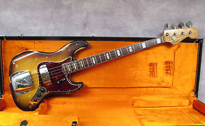 1971 FENDER JAZZ - SUNBURST / ROSEWOOD - ALL ORIGINAL - ANDY BAXTER BASS