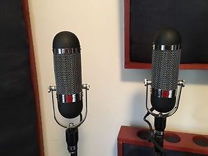 AEA R84 Matched Pair Ribbon Microphone Wes Dooley Stereo