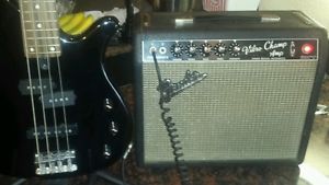 Vintage 1966 FENDER Vibro Champ Amplifier AA764 Black Face Amplifier Original PL