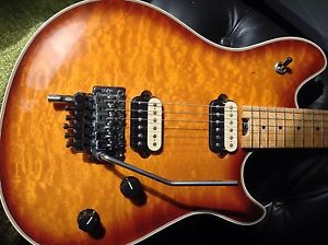 EVH Wolfgang USA, Quilt Maple, Tobacco Suburst, Gitarre, Guitar