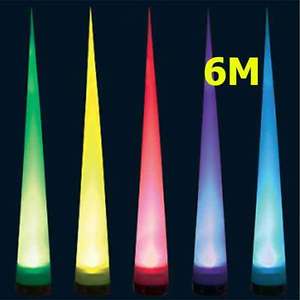6M Air Tube LED  IP65 Air Cone + Blower Uplight Complete Set  Aircone DMX Stage