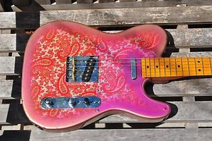 JVG Paisley T Luthier Built BODY RARE aged and golding color Patina JVGuitars