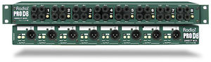 Radial ProD8 PRO D8 8 Channel Rackmount DI Box Direct Box