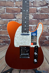 New Fender American Elite Telecaster Autumn Blaze Metallic Rosewood Fingerboard