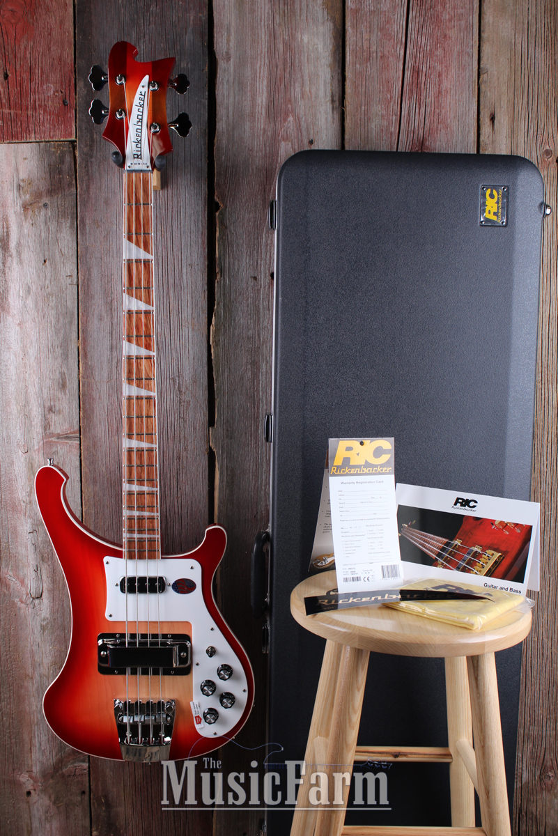 Rickenbacker 4003 FG Electric 4 String Bass Guitar Fireglo with Hardshell Case