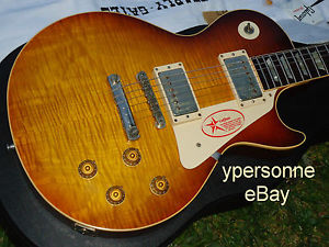 GIBSON LES PAUL BILLY GIBBONS ZZ TOP ARTIST PROOF PEARLY GATES CUSTOM SHOP !