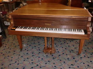 kemble  overstrung baby grand 4ft 4" mohogany repolished can deliver £699buy now
