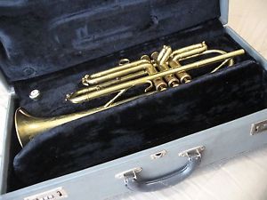 1940s Vintage Bundy Selmer Buescher Trumpet 'Swing' Era Collectible, Excellent!