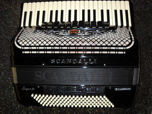ACCORDION AKKORDEON SCANDALLI SUPER VI CASSOTTO 2+2
