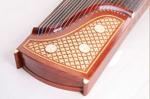 Professional Bubinga Guzheng Dunhuang 694KK - Rainy Night on Banana Panel