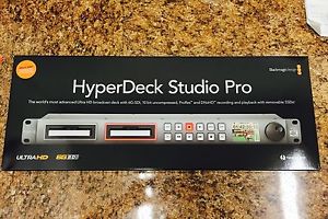Blackmagic Design HyperDeck Studio Pro 2 Ultra HD 4K Hardware