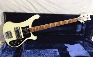Rickenbacker 4001 1980 Vintage OLYMPIC WHITE - beauty