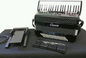 ACCORDION Concerto DA 255 Digital Acoustic MIDI professional performance package