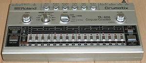 ROLAND TR-606 DRUM MACHINE, EXCELLENT CONDITION, FULLY CHECKED, NEW RAM CHIPS