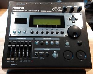 Vdrums ROLAND TD12 TD 12 drum brain module - PERFECT CONDITION + EXTRAS