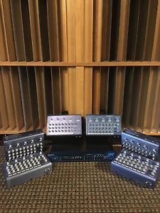 ENTIRE Furman Headphone Distribution System HDS-16 SIX HRM-16 remotes & cables