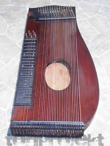 sehr alte Ferdinand Sprenger Zither 1896 Nürnberg GERMANY Rarität