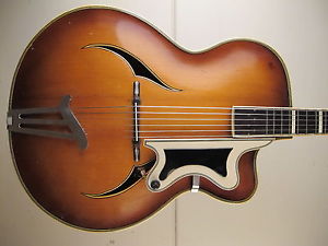 MIGMA, HERBERT WURLITZER Super Player TOP Sound, Archtop, vintage Jazzgitarre
