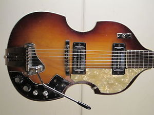 ORIGINAL VINTAGE HOFNER 459 VTZ Archtop, Beatles Jazzgitarre