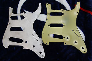 Original Vintage 1959-64 Fender Stratocaster Patina Cream 11 Hole Pickguard