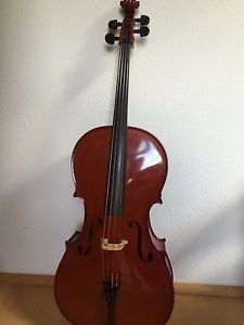 3/4 Cello + Bogen und Tasche