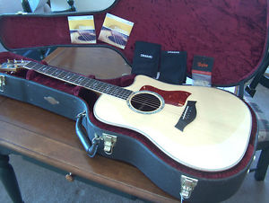 2011 Taylor 810CE Dreadnought, lightly used, Deluxe Case w/extras ! SALE PRICE!