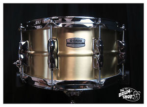 YAMAHA BRASS 14X6.5 RECORDING CUSTOM SNARE DRUM RRS-1465