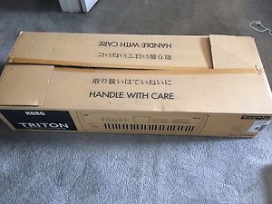 KORG TRITON 61 Key Workstation Synthesizer Was Use For Maybe A Month