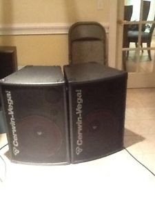 2 CERWIN VEGA PROSTAX SERIES PS -15 S11 IN EXCELLENT CONDITION