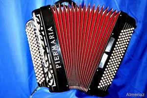 Super AccordeonPIERMARIA P324 ITALY 4 voies 96 basses